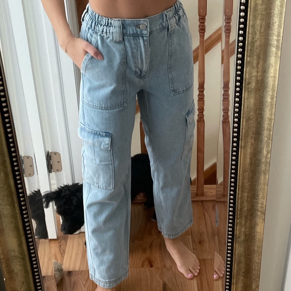 Pacsun Cargo denim jeans